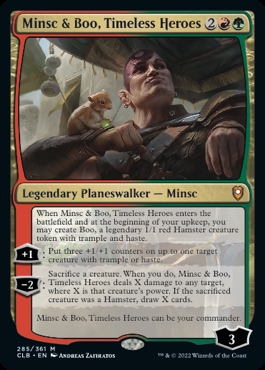 🔥 Minsc & Boo, Timeless Heroes Commander Legends- Battle for Baldur's Gate